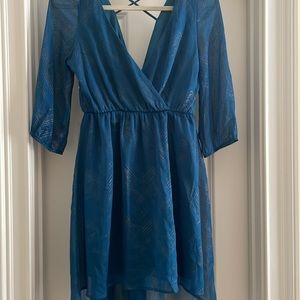 Turquoise Dress by Pink Owl